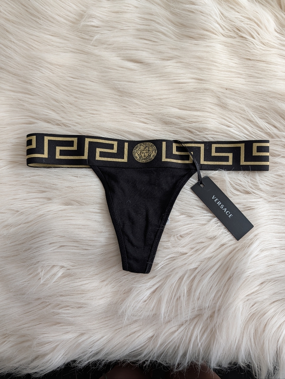NWT VERSACE Thong Women's Underwear Size Shoe